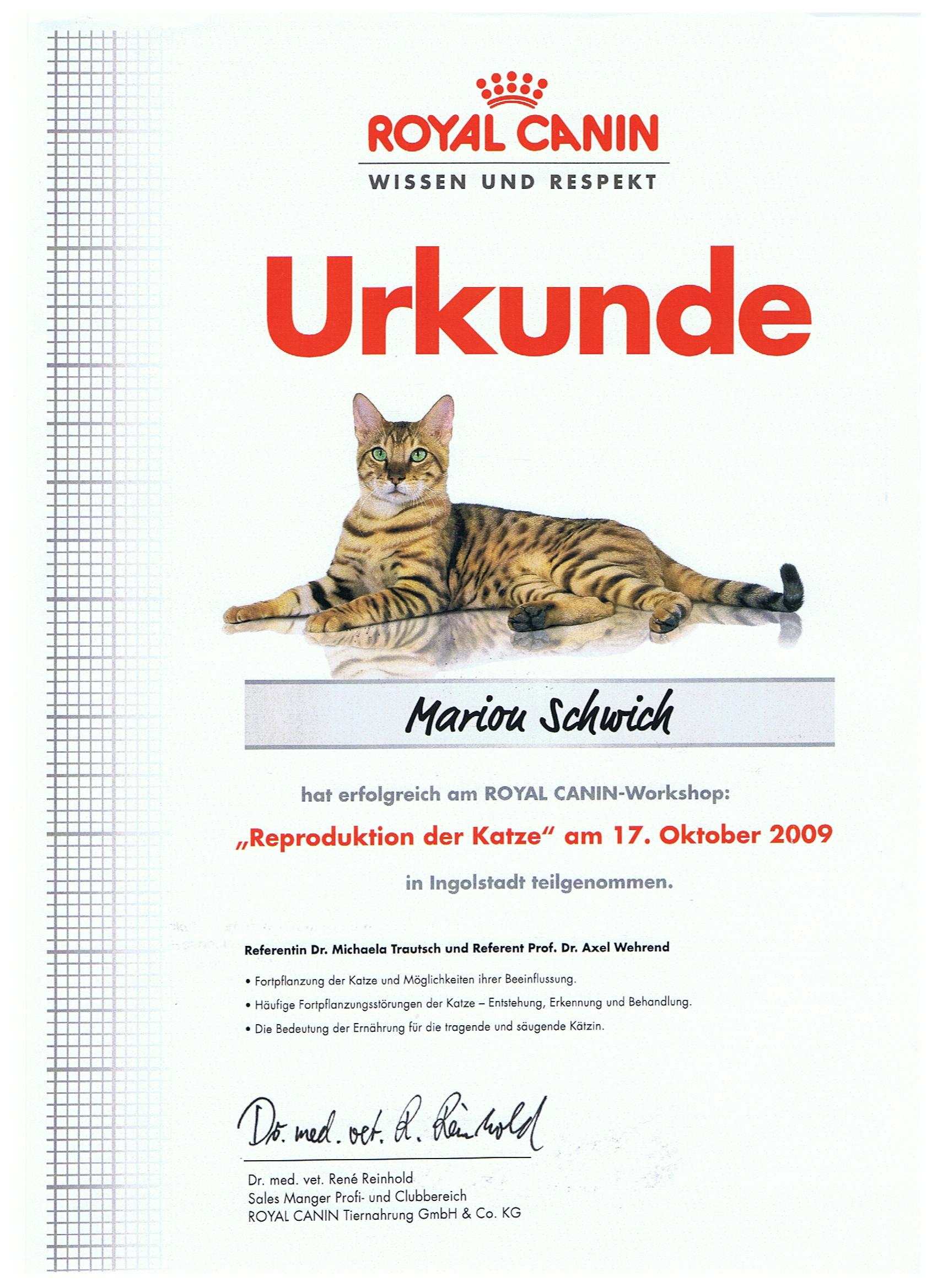 Rayal Canin Sachkundenachweis 001